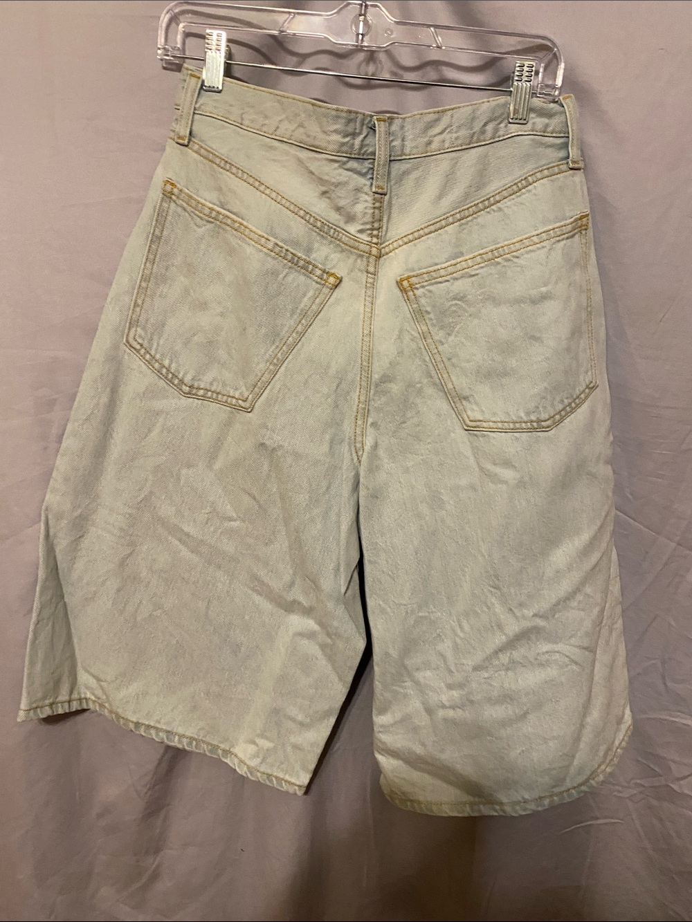 Universal Thread Light Wash Distressed Denim Shorts - Picture 7 of 7